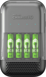 GP ReCyko Charge 10 Batteriladdare + 4st AA 1700mAh