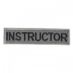 Snigel Instructor Patch Small -12
