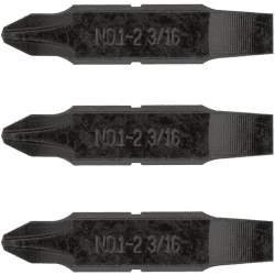 Leatherman Bits Phillips PH1–PH2 och Spårmejsel 3/16 3-pack