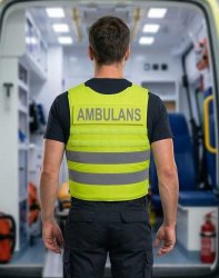 MedicGuard Pro – Skyddsväst för Ambulanssjukvård