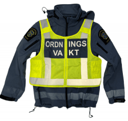 Gulins Ordningsvakt Varselväst Kort -16