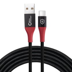 Safe Charge USB-A to C Data Blocker cable 1.5m