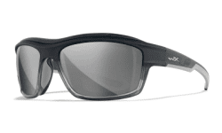WileyX Ozone Silver Flash / Matte Charcoal Fade to Grey