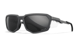 WileyX RECON CAPTIVATE Polarized Black Mirror Lenses Matte Black Frame