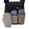 Snigel Design Squeeze Molle Front Panel 1.0 - FM Grå