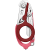 Leatherman Raptor Rescue Räddningssax Raspberry Rose