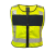 Texstar VV02 Entrévärd reflexväst – gul slimmad