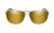 WileyX Klein Pol Amber Gold Mirror Gunmetal Frame