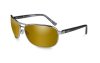 WileyX Klein Pol Amber Gold Mirror Gunmetal Frame
