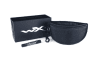 WileyX Rogue Comm Grey/Clear/Rust Matte Black Frame