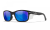WileyX HELIX CAPTIVATE Polarized Blue Mirror Lenses Matte Black Frame