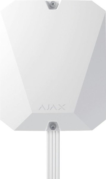 Zoom bild av AJAX MultiTransmitter Fibra ASP white | Module for integrating third-party wired detectors into an Ajax system