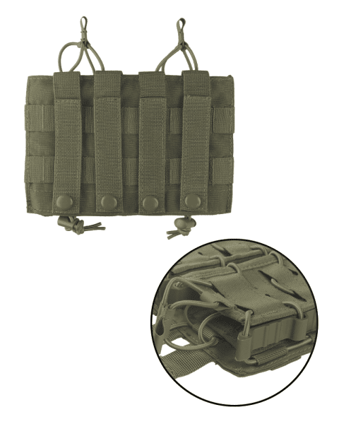 Zoom bild av Mil-Tec Open Top Flex Dubbel Magasinficka 5.56/7.62