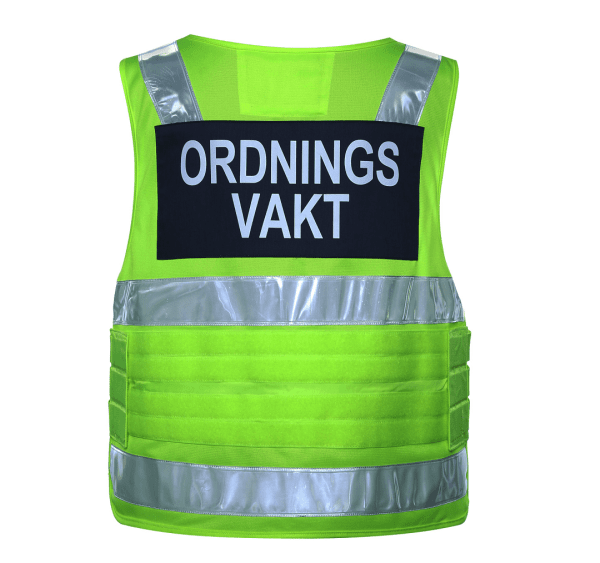 Ordningsvakt Reflex- och Utrustningsväst MOLLE - Tactig