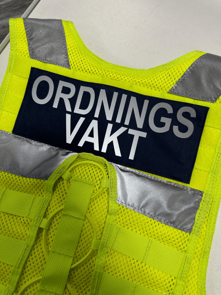 Zoom bild av Patch Kit Ordningsvakt med Kardborre