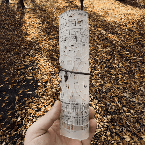 Zoom bild av M-Tac Ecopybook Tactical Ruler BTR