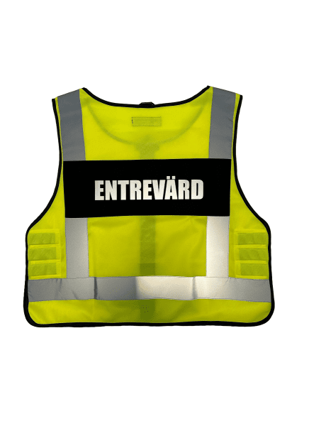 Zoom bild av Texstar VV02 Entrévärd reflexväst – gul slimmad