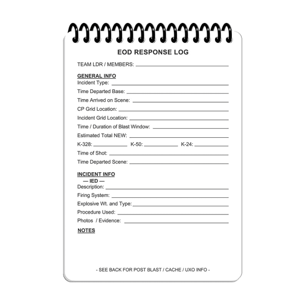 Zoom bild av M-Tac Tactical EOD Response Log A6