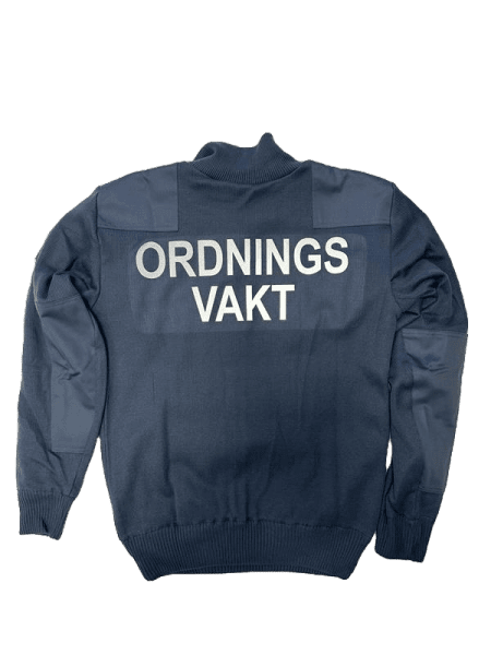 Zoom bild av Natotröja McKinley Windstopper med Ryggtryck ORDNINGSVAKT - Cubik rygg