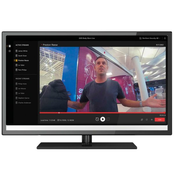 Zoom bild av Axis Body Worn Live