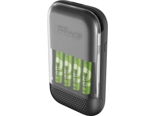 Zoom bild av GP ReCyko Charge 10 Batteriladdare + 4st AA 1700mAh