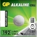 GP Alkaline Knappcells Batteri LR41 1.5V 192 V3GA