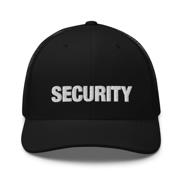 SECURITY Keps – Trucker Modell Yupoong 6606