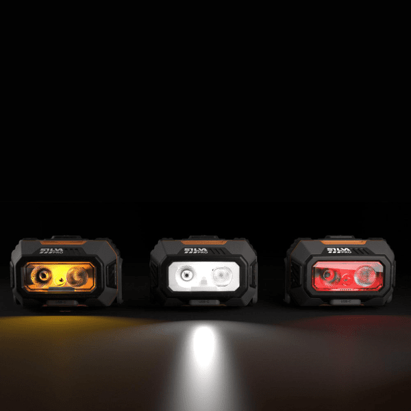 Zoom bild av Silva PRO Pannlampa RoughLight 700 Vit/Röd/Orange - 700LM IP68