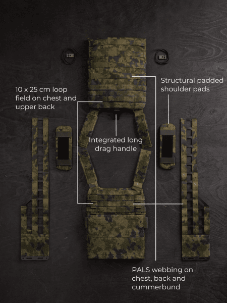 Zoom bild av Savotta Varjelus Plate Carrier Plattbärare
