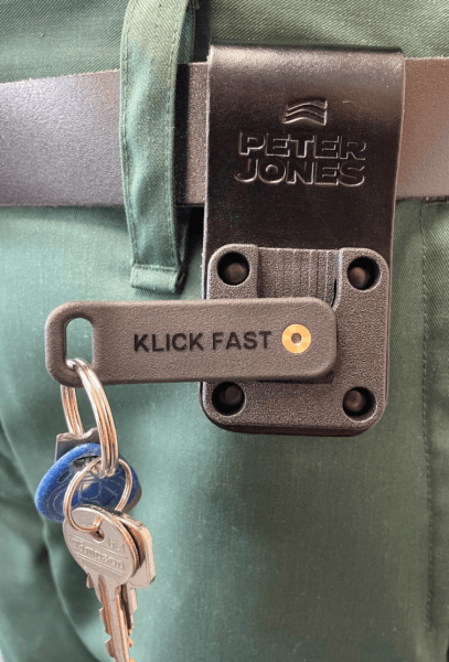 Klick Fast Key Ring bälte