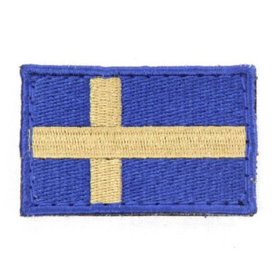 Snigel Design Patch Svensk Flagga Gul&Blå -16 Small