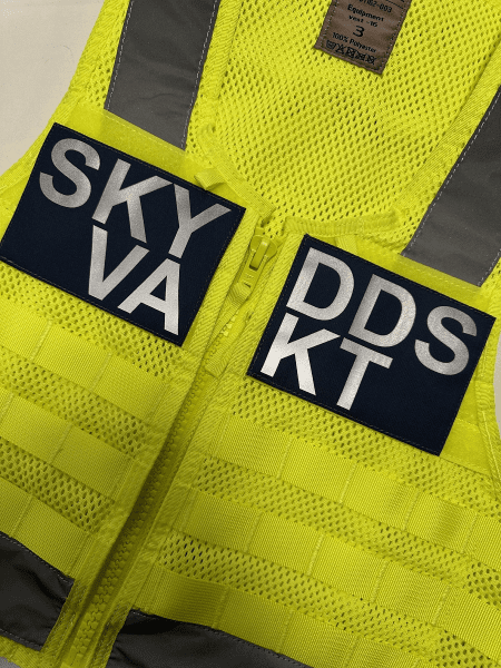 Zoom bild av Skyddsvakt Patch Kit med Kardborre framsida