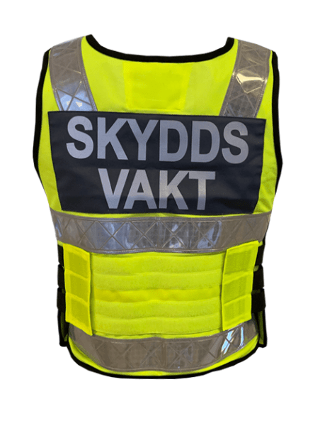 Zoom bild av Ullharen EXO 270 Skyddsvakt Varselväst bak