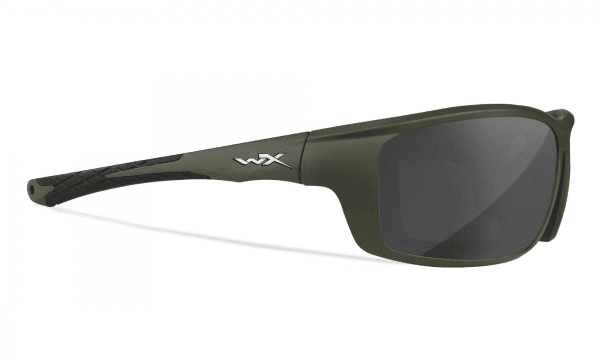 Zoom bild av WileyX GRID CAPTIVATE Polarized Grey Lenses Matte Utility Green Frame