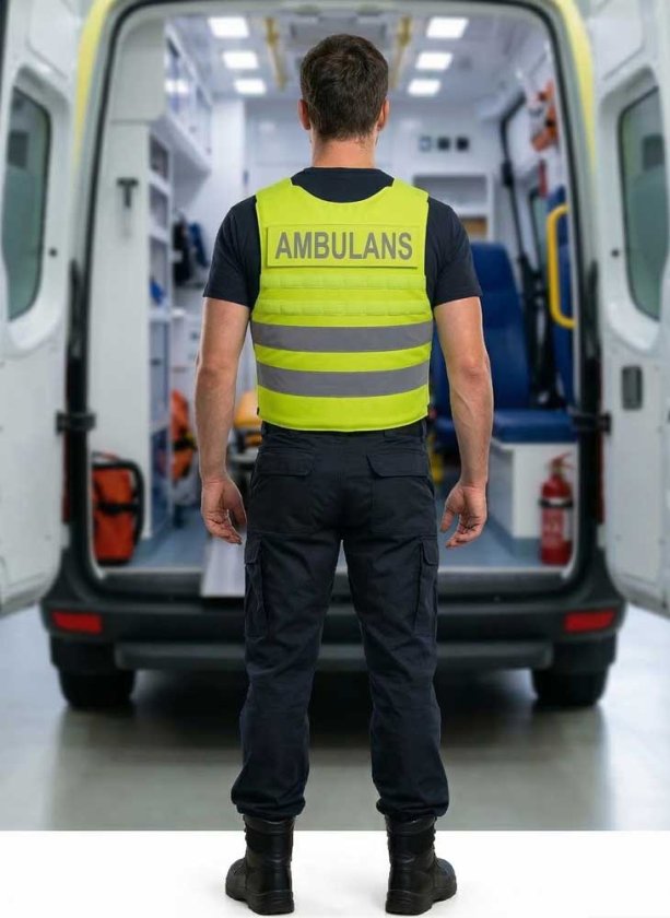 Skyddsväst för ambulans